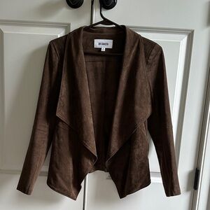 BB Dakota Women's Chocolate Suede Jacket